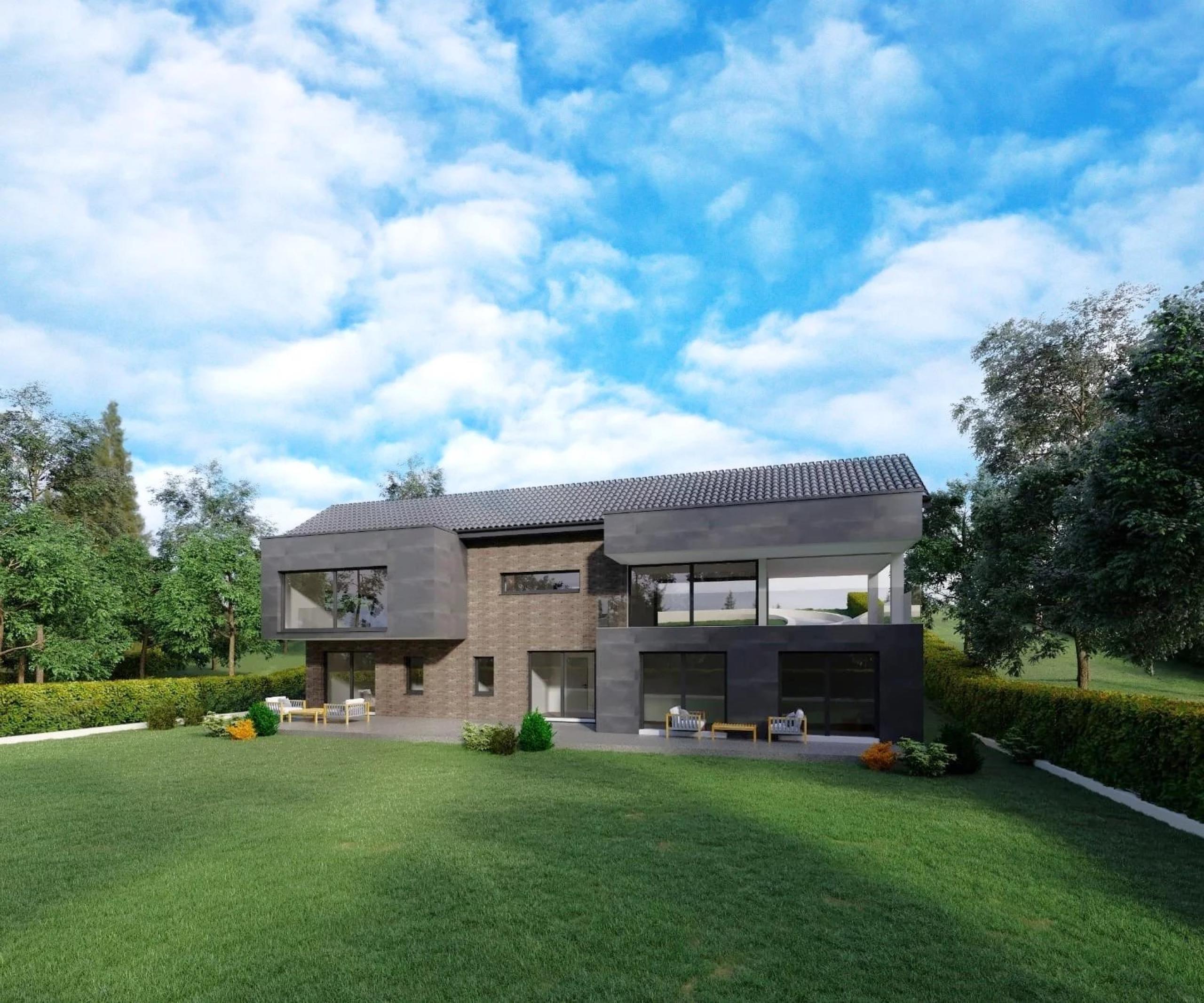 Superbe projet de type villa Américaine avec piscine