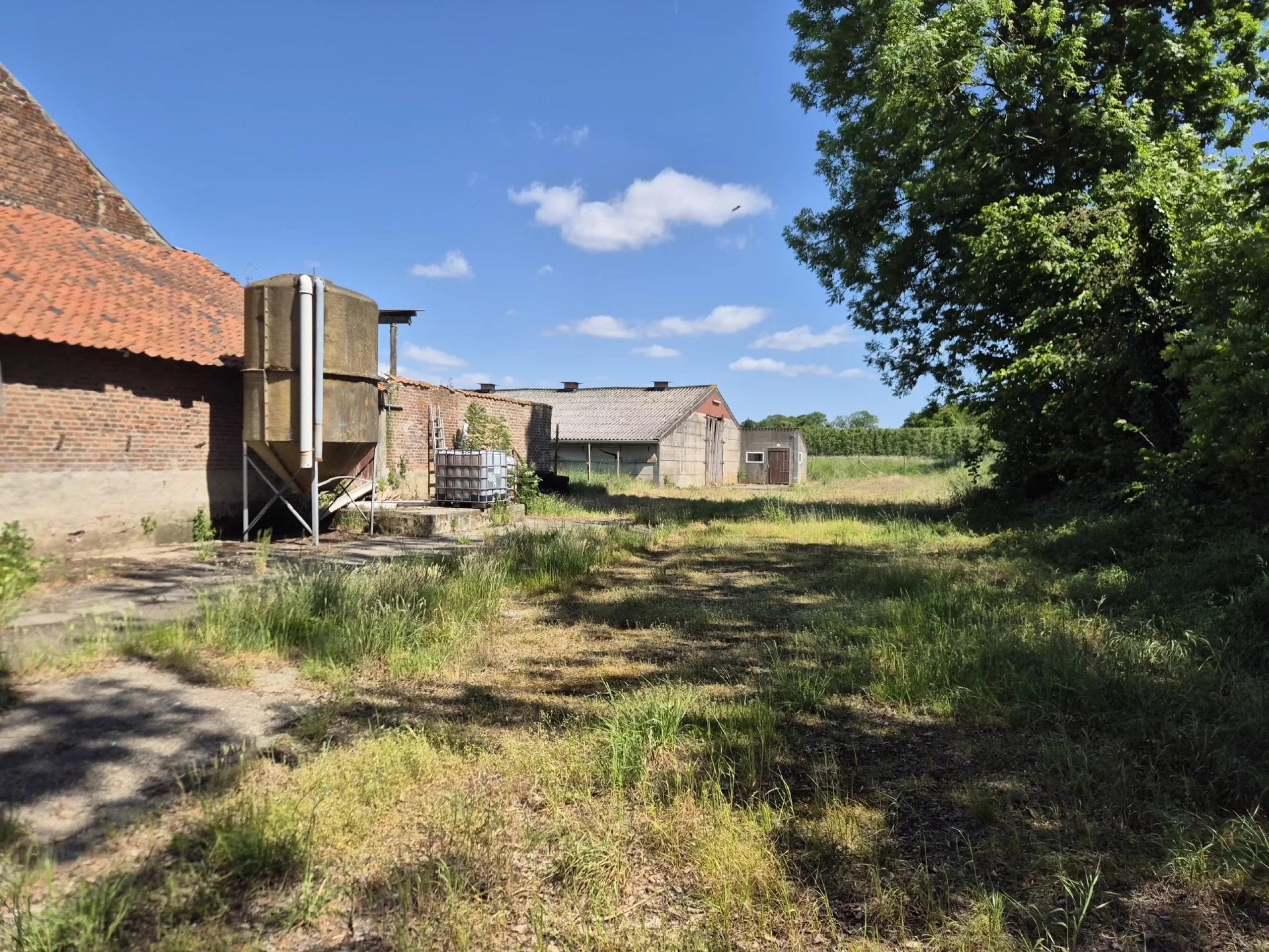 Superbe Ferme en Carré avec 7.823 m² de Terrain