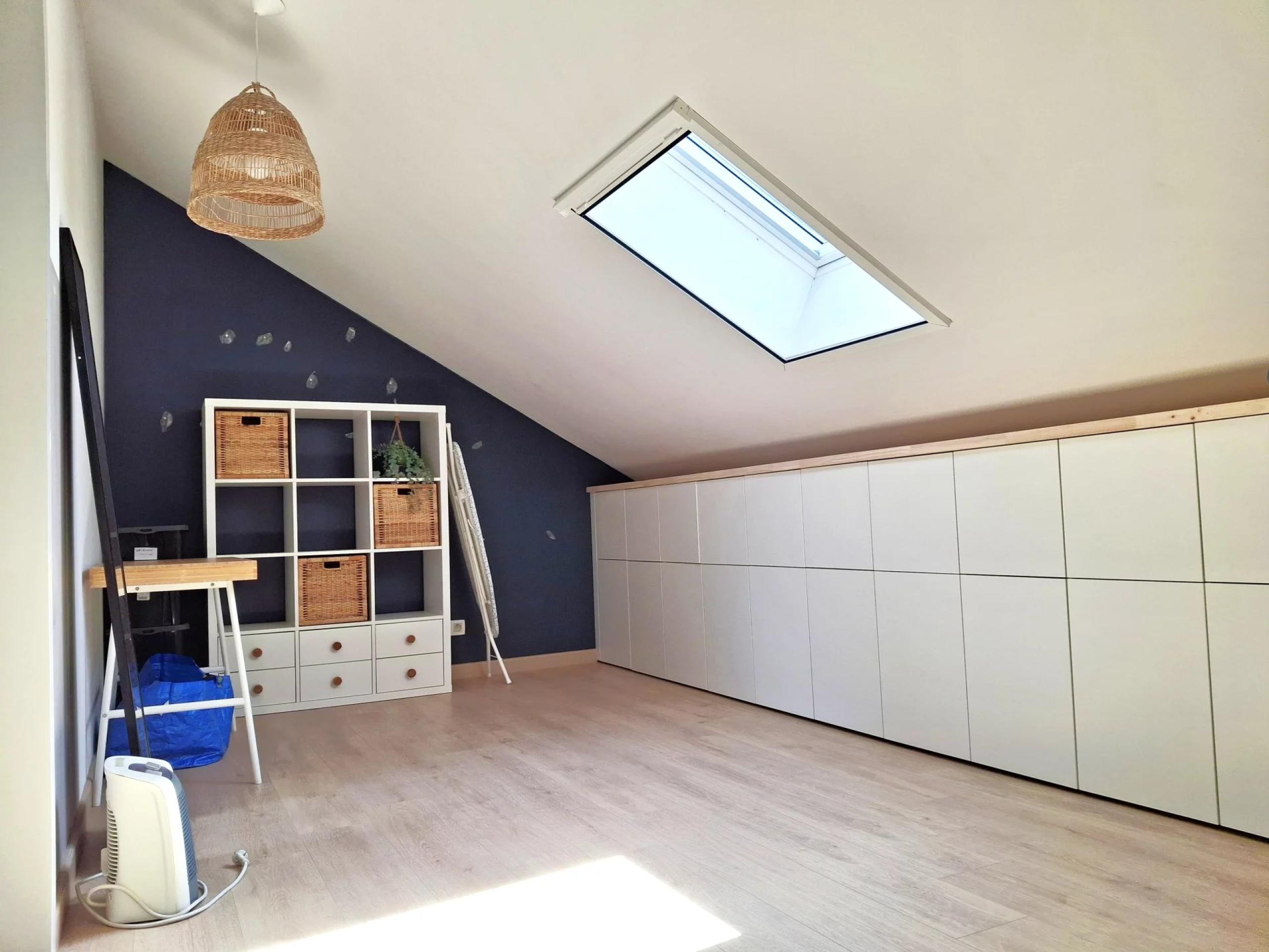 Agreable maison 2 chambres/bureau, garage