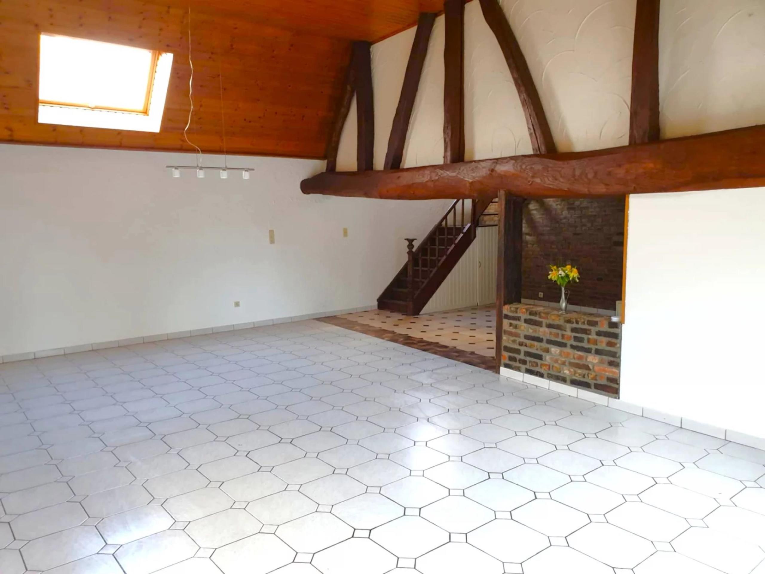 HOUTAIN : Ensemble Commerce + 3 appartements et terrasses