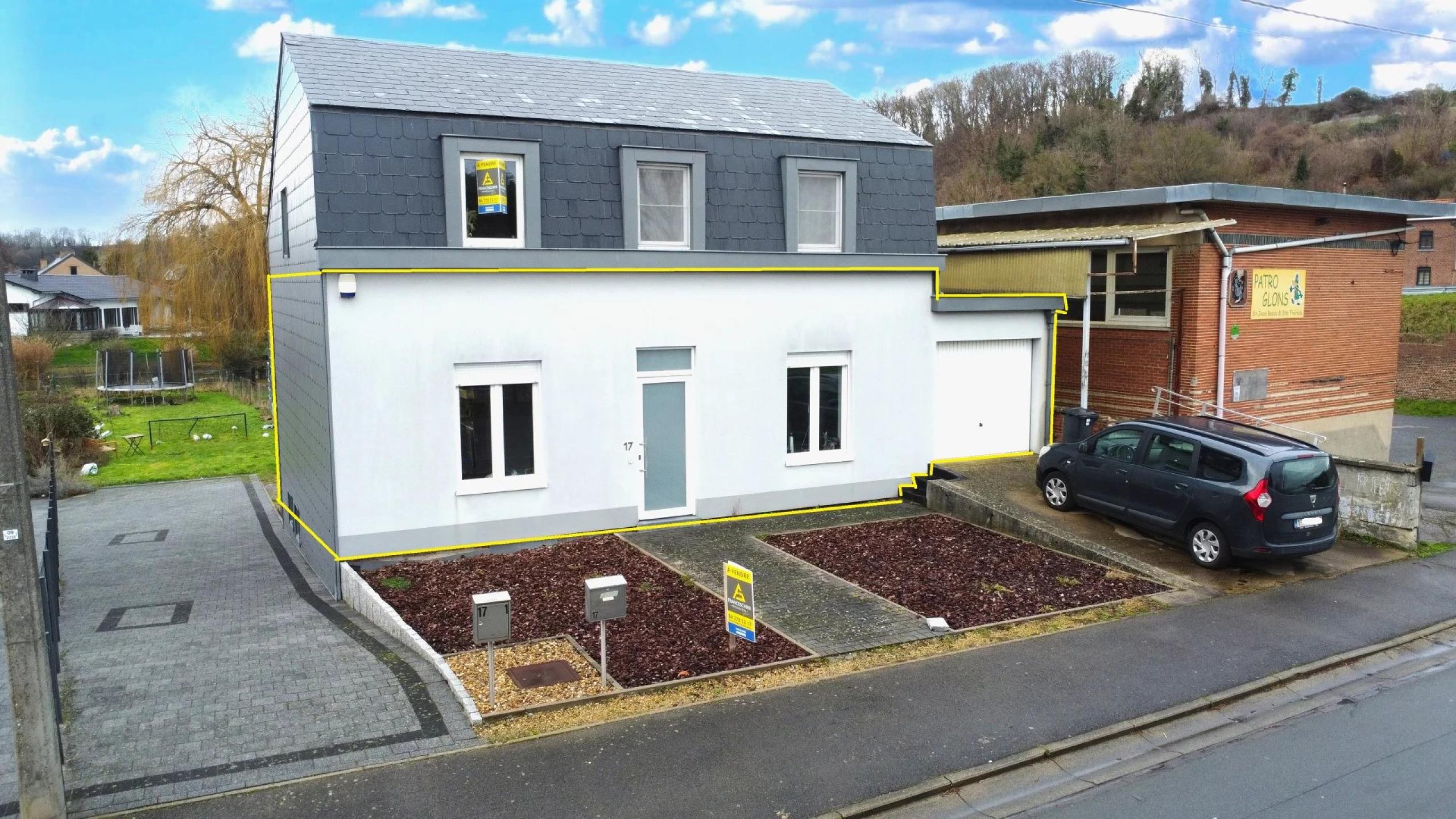 Appartement 2 chambres garage et jardin