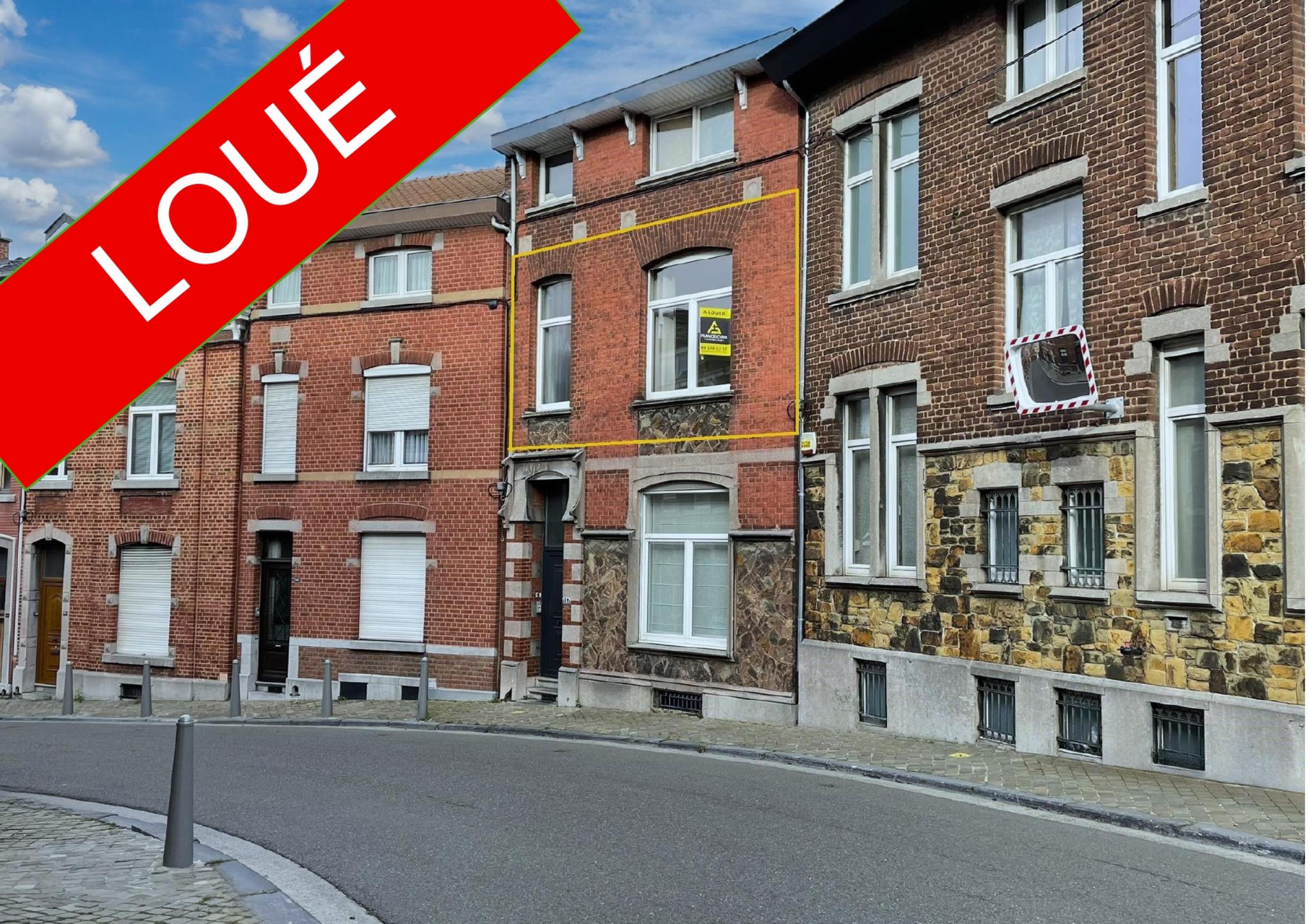 Loué ! Appartement 1 chambre au 1er étage