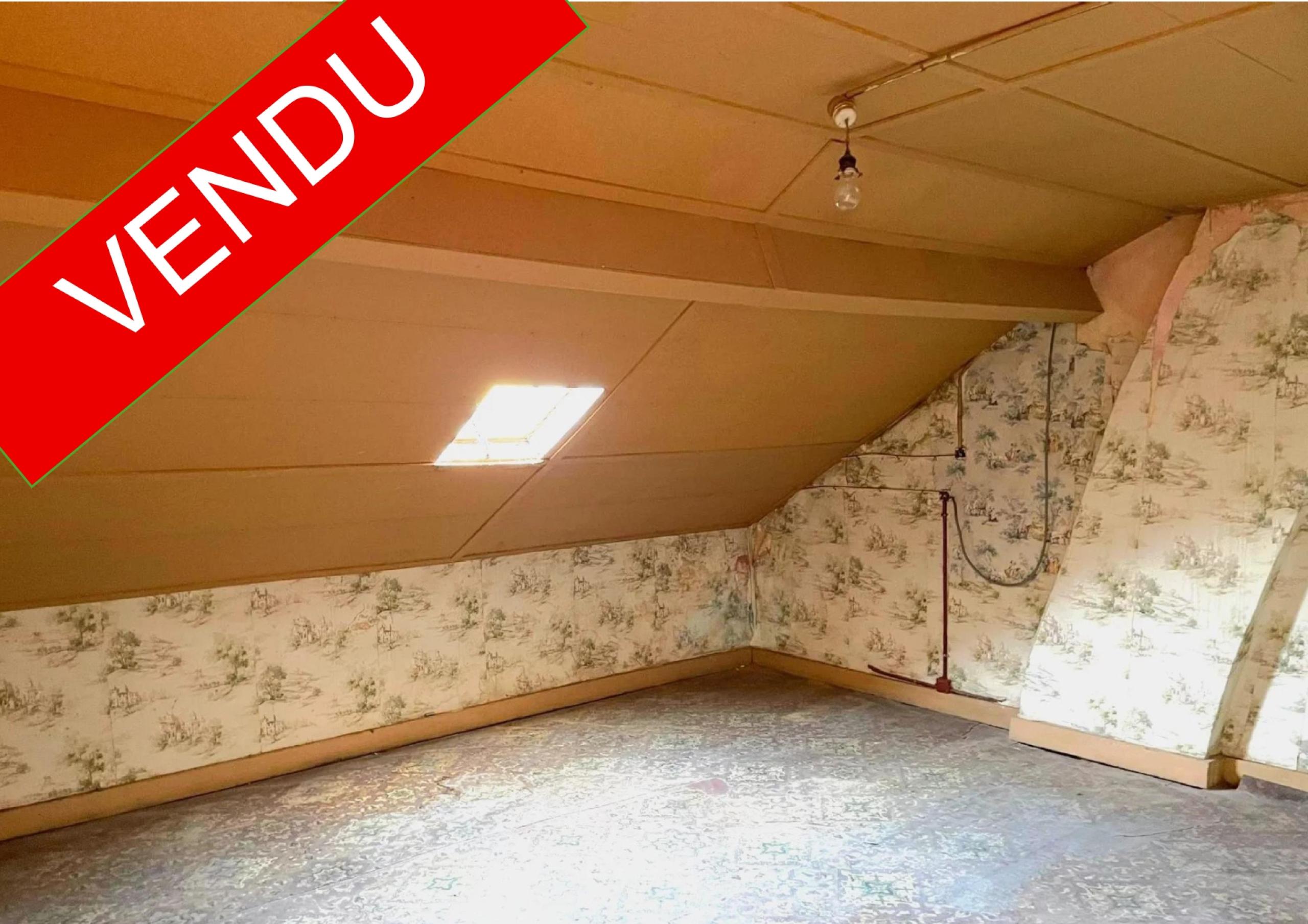 VENDU ! Maison 2 façades, 3/4 chambres, garage, jardin