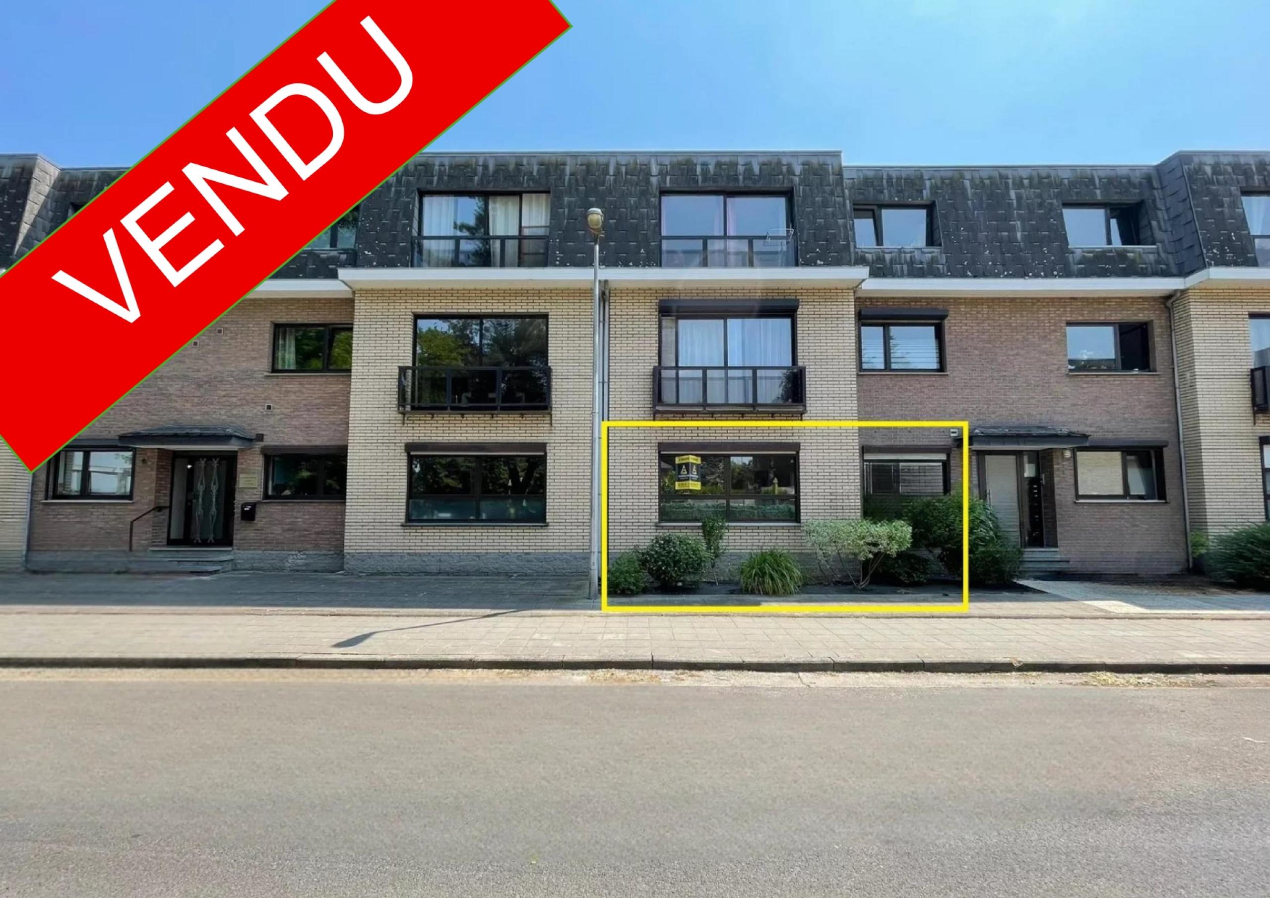Vendu ! Appartement RDC, 2 chambres, garage