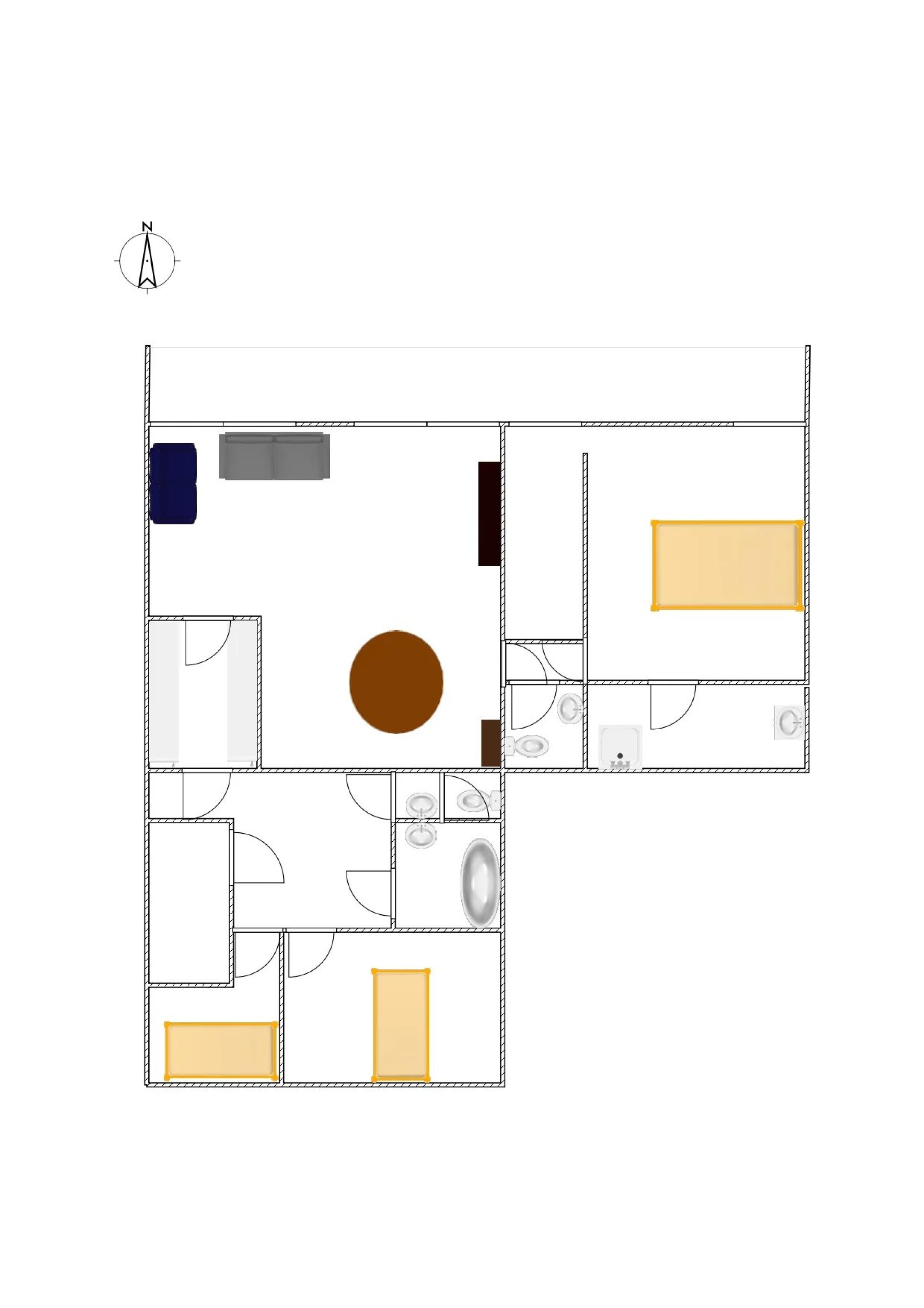 VENDU ! Appartement 3 chambres et terrasses