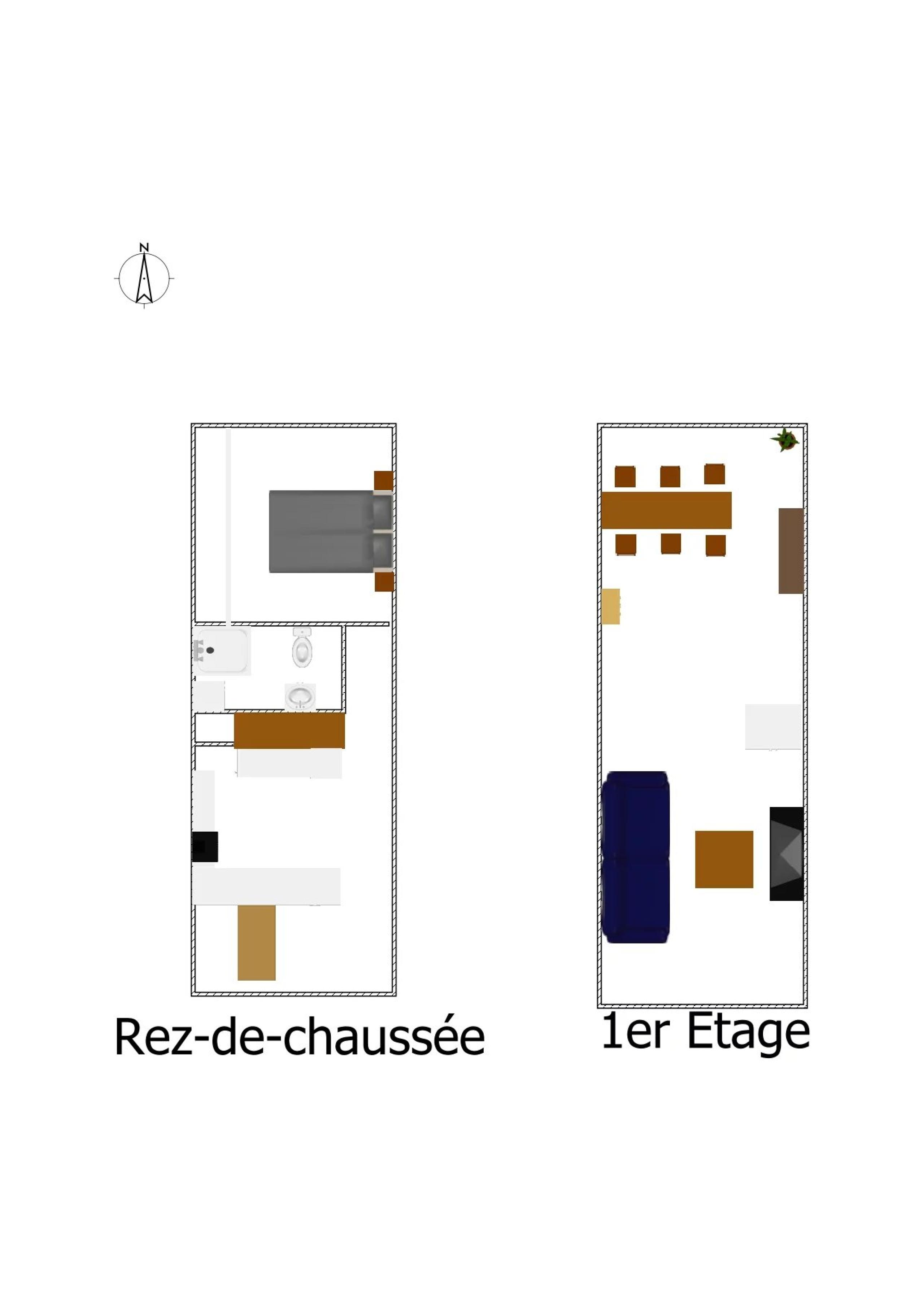VENDU ! Jolie maison 1 chambre rénovée