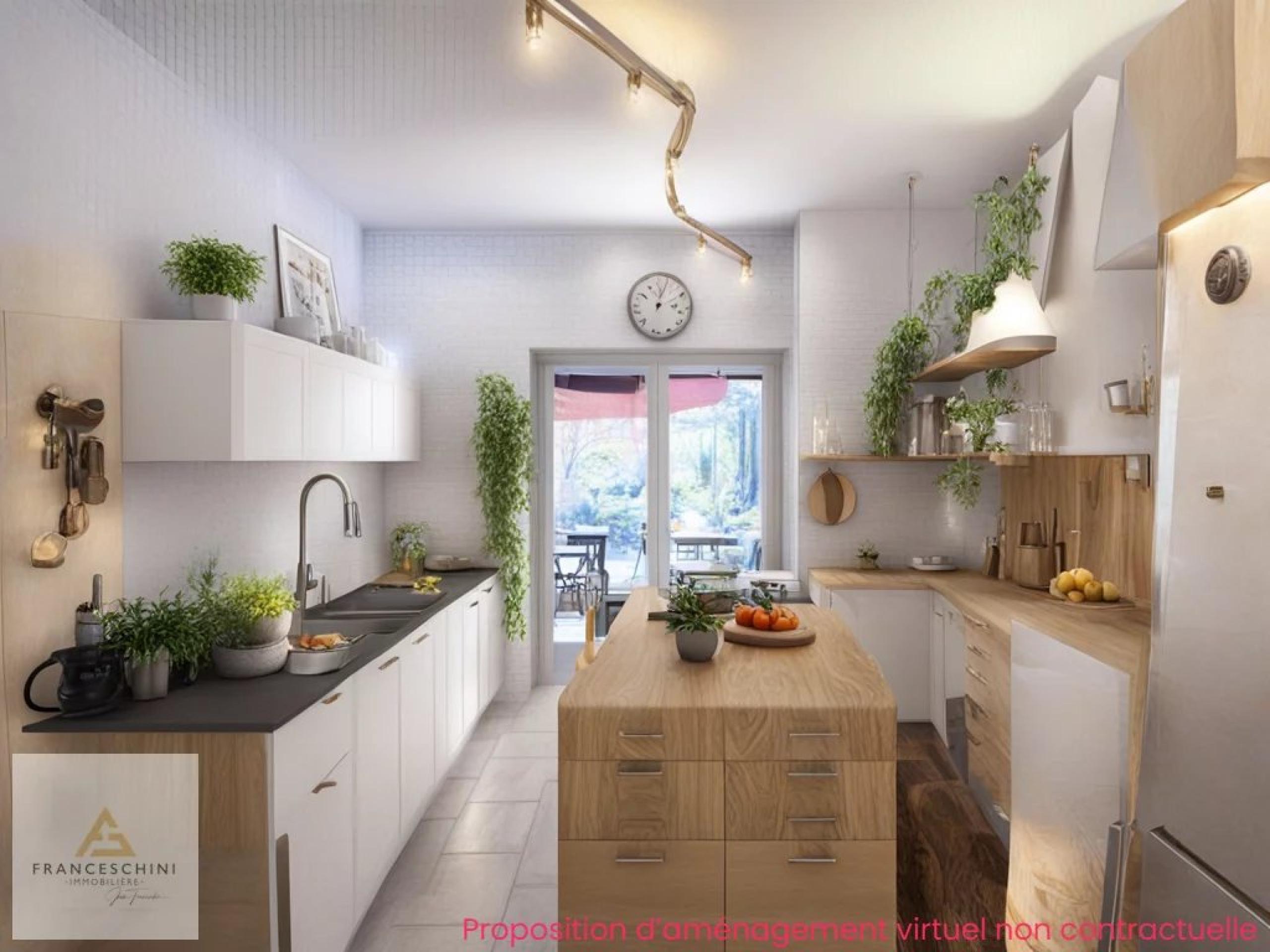 Option ! Maison de ville 2 chambres, jardin, terrasse