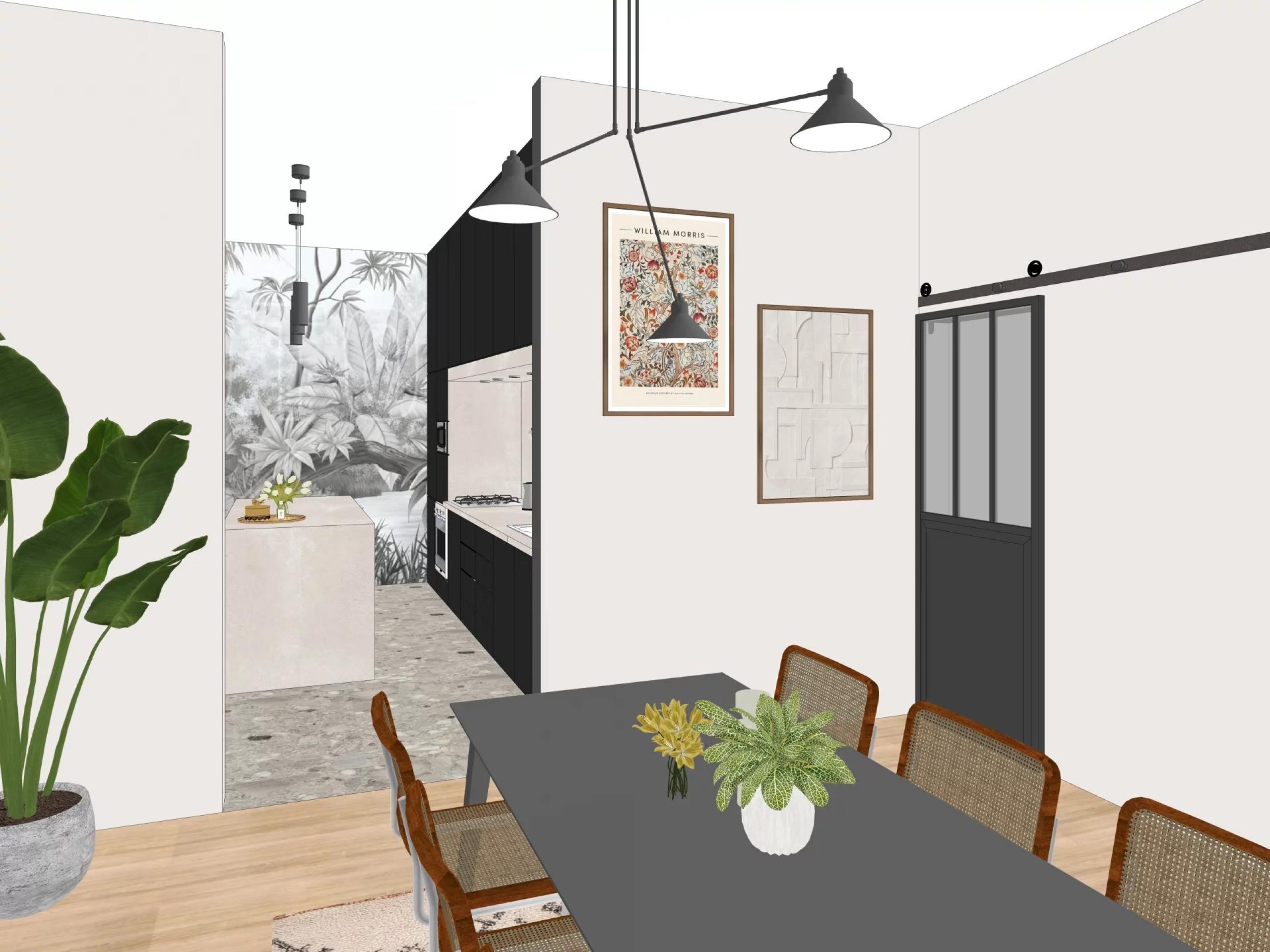 Vendu ! Immeuble 2 appartements, garage et jardin