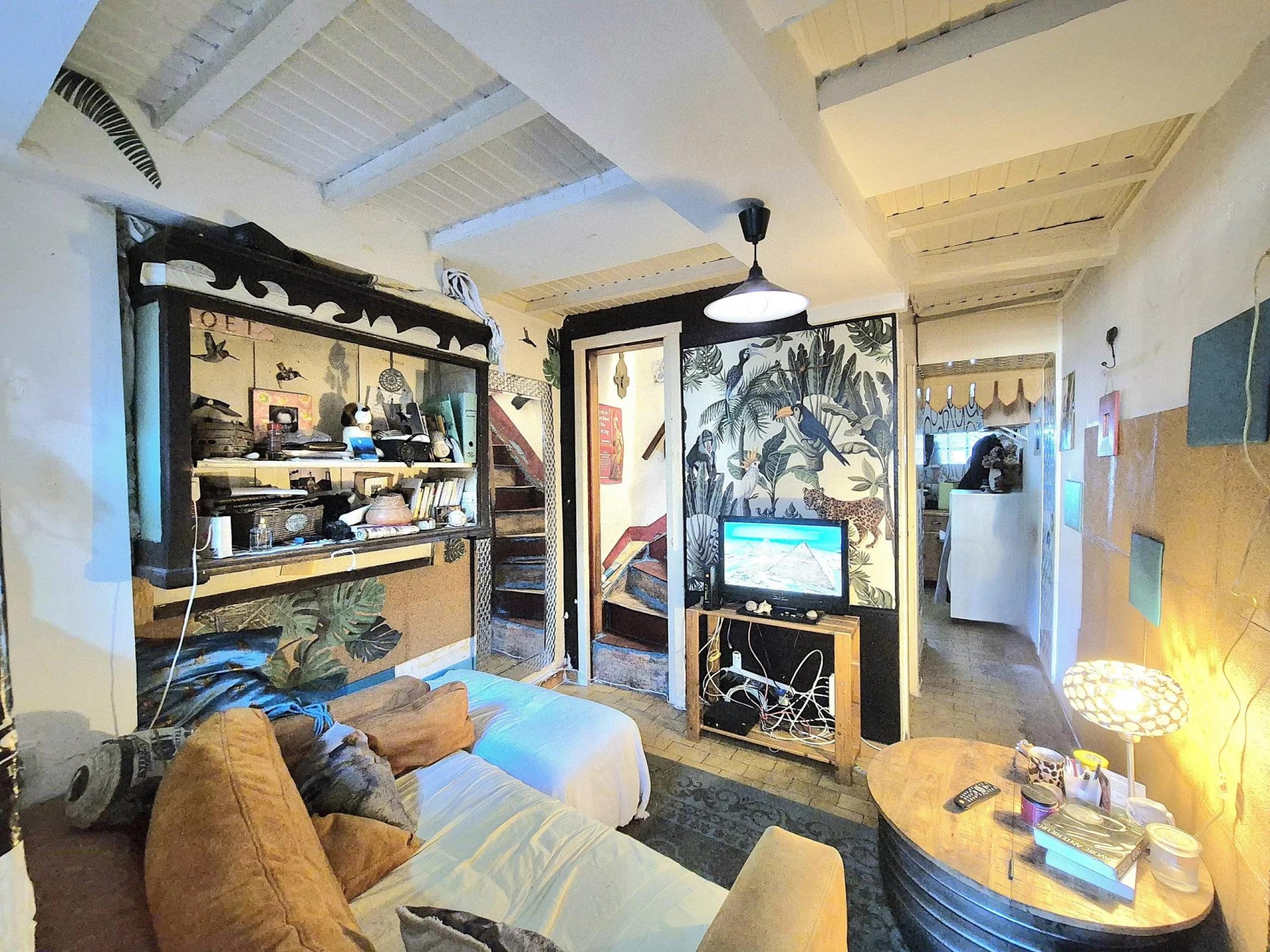 Option ! Maison 2 chambres et jardin
