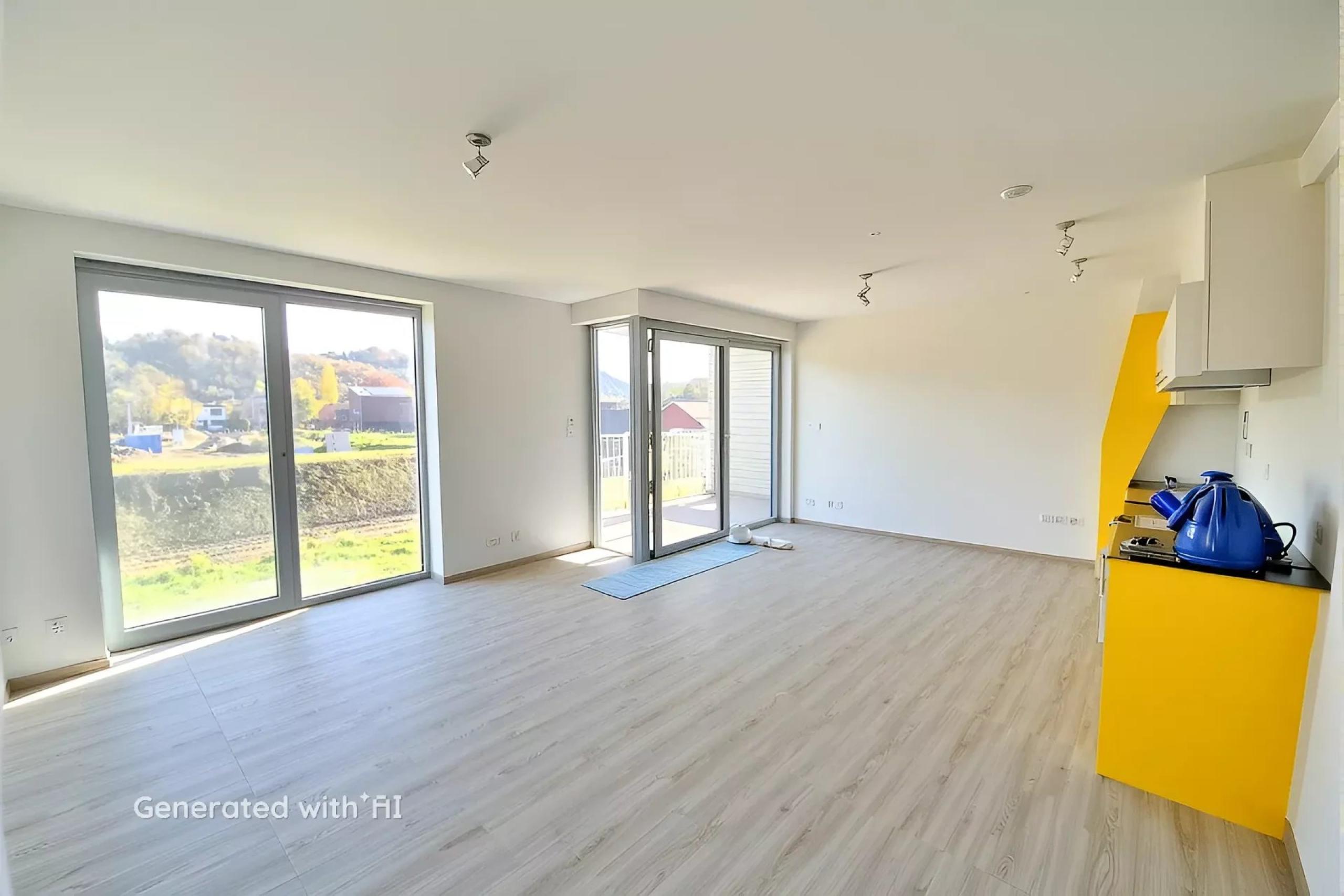 Magnifique appartement neuf, 3 chambres, balcon et vue sur l’étang de la résidence