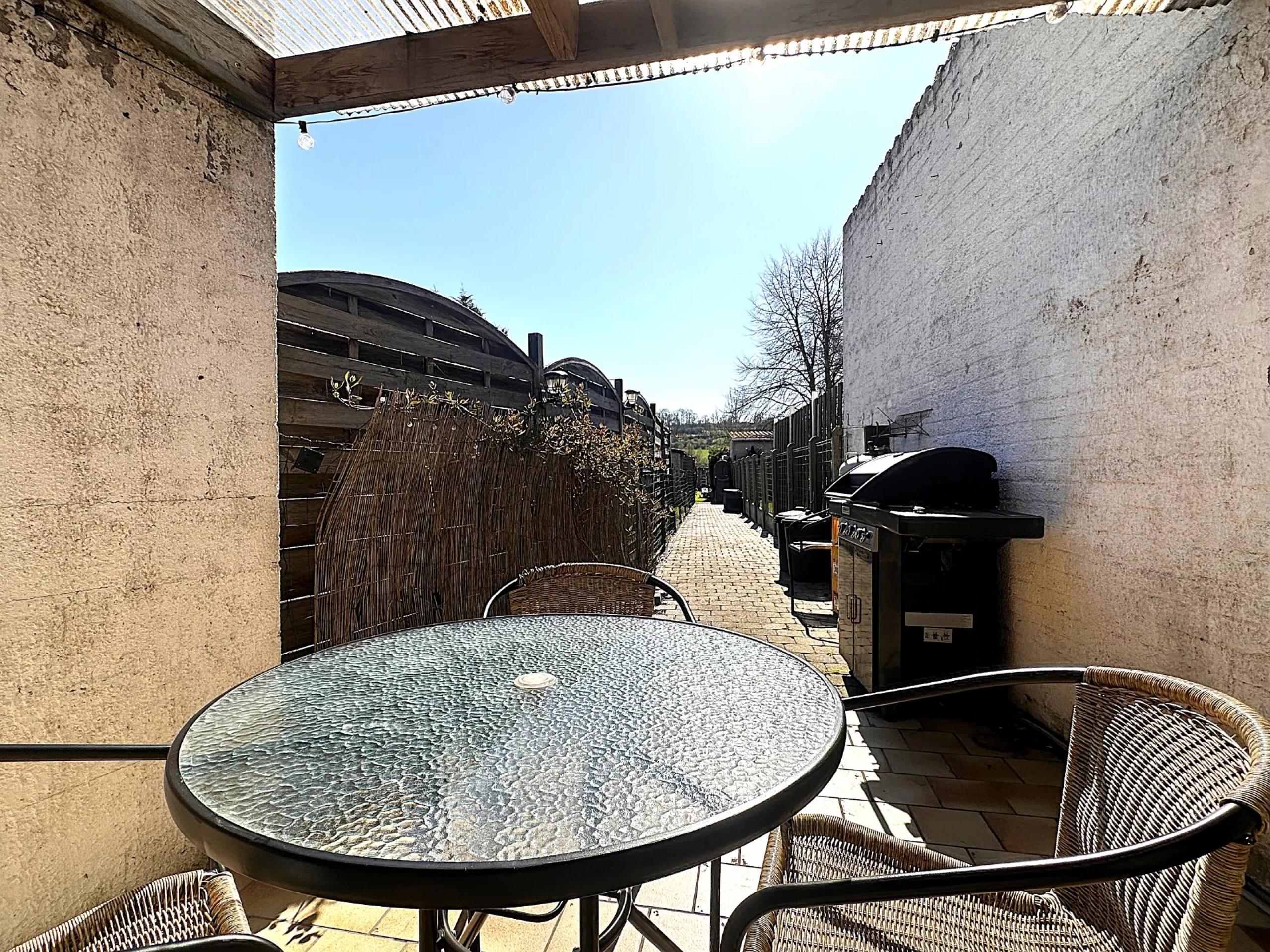 WONCK : Maison 3 chambres, avec terrasse et jardin