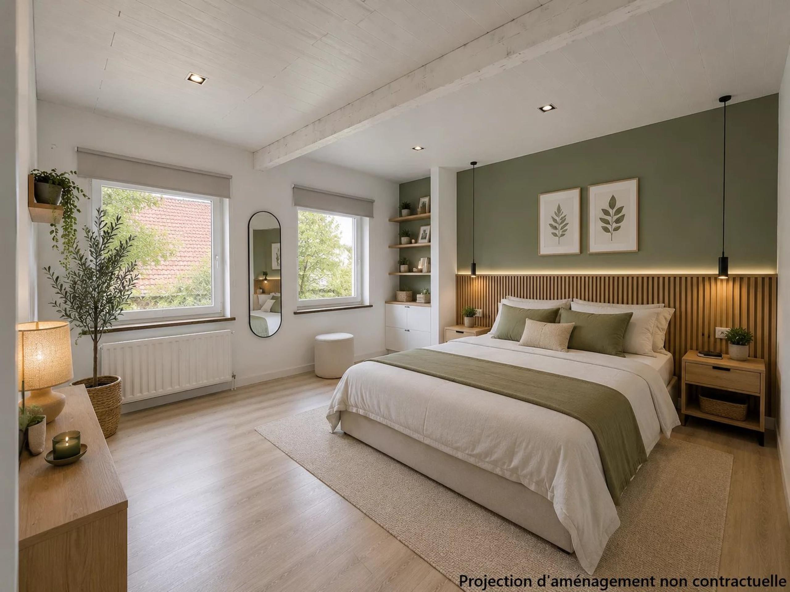 Appartement 2 chambres avec cave