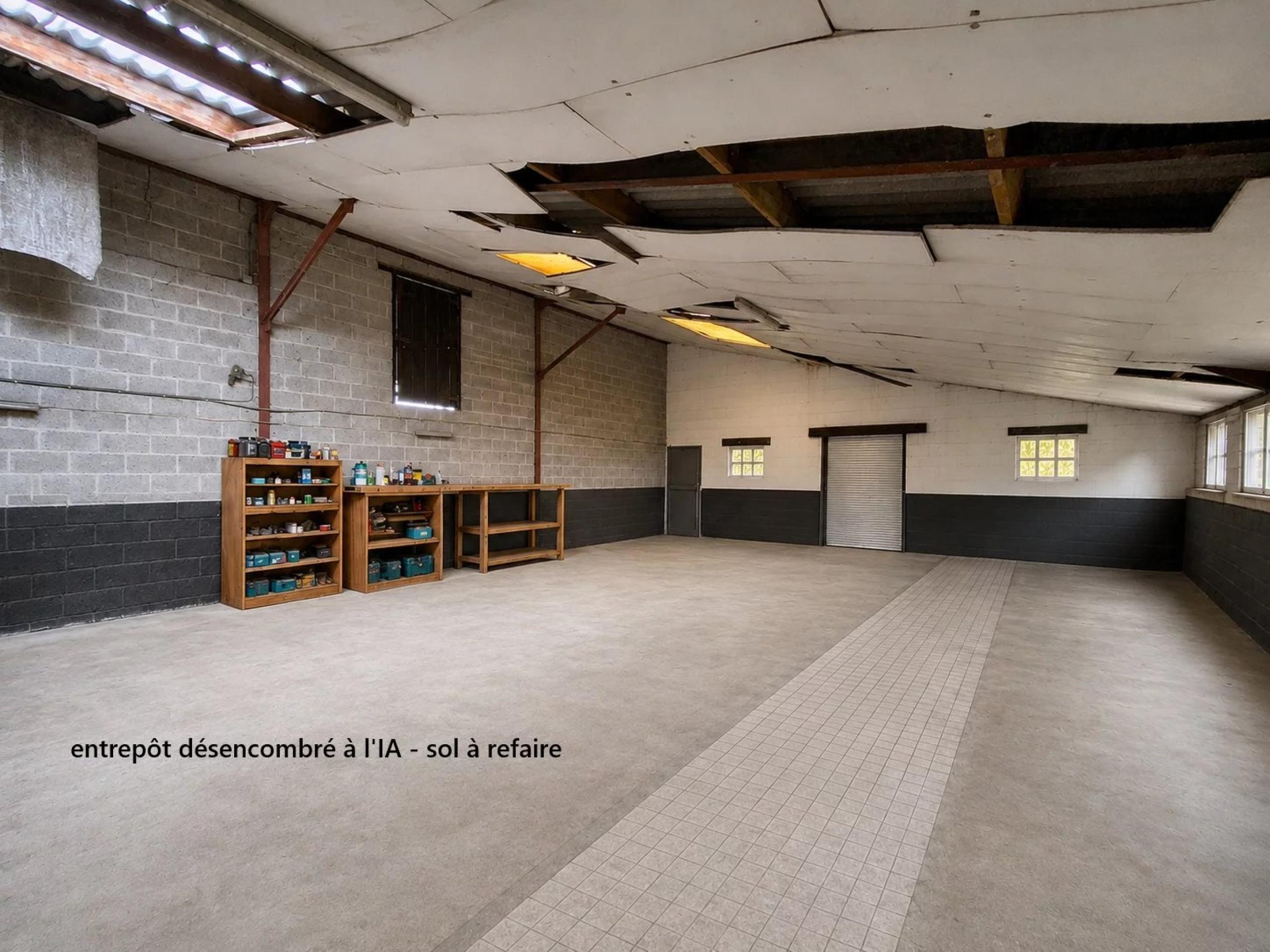 BOIRS: Maison 4 chambres avec jardin et ENTREPÔT de+- 165m²